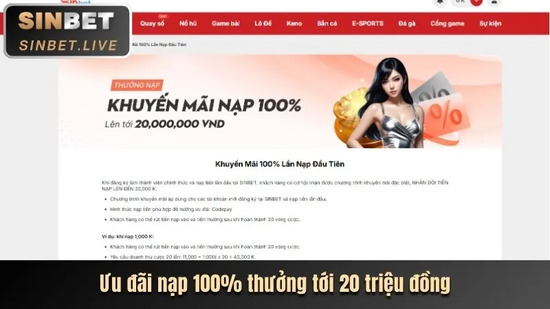 Khuyến mãi chào mừng 60win